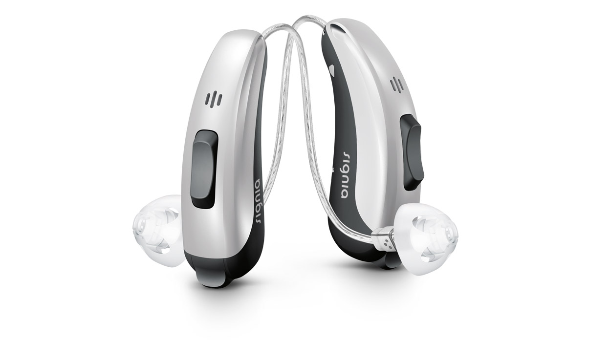 Dette nye og elegante CROS-apparatet, for brukere med hørselstap på ett øre som ikke kan nyttiggjøre seg høreapparat, tilbyr alle fordelene til Signia Nx plattformen i en BiCROS tilpasning.